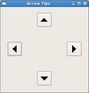 Arrow and tooltip example